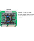 Top Tier 16S LiFePO4 Active Balancer Module Designed For 48V Lithium Battery Energy Transfer With 5A Amp Equalization Runs Smooth, compact design, 2.8x2.64 inches.