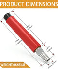 Dimensions of Grease Fitting Cleaning Tool No More Clogged Zerks Zerk Buster for Automotive Farm and Heavy Machinery