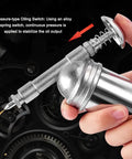Lightweight 80cc Manual Grease Gun Handheld High Pressure Filler For Auto And Excavator Maintenance alloy body close-up