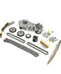 Premium Timing Chain Kit With Water And Oil Pump Perfect Fit For Nissan Frontier Pathfinder Xterra 4.0L V6 Engine 2005-2010 Durable Alloy Build kit parts on white