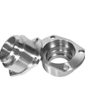 9 Inch Bearing Housing Ends For Old School Ford Half Inch Old Style Axle Steel Construction Fits Ford Axle Tubes And Wheel Bearings Heavy Duty Replacement Component, 1/2in bolt, steel