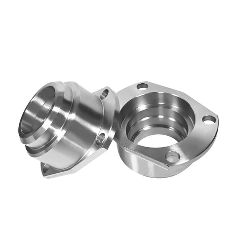 9 Inch Bearing Housing Ends For Old School Ford Half Inch Old Style Axle Steel Construction Fits Ford Axle Tubes And Wheel Bearings Heavy Duty Replacement Component, 1/2in bolt, steel