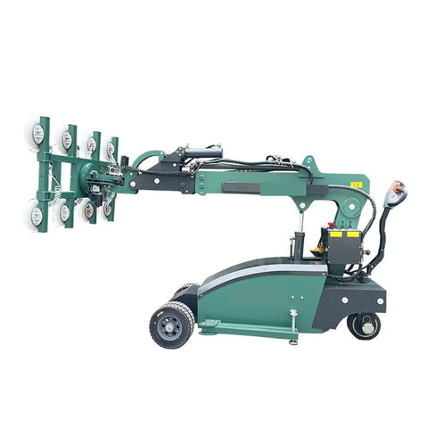 Tough As Nails Pneumatic Glass Vacuum Lifter With Electric Suction Gripper For Metal Sheets And Panels, heavy-duty with multiple vacuum pads.