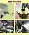 Silicone T Type Grommet Kit 45 Pieces Five Size Grommets For Wiring And Auto Firewall Holes in various applications