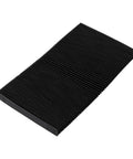 Flexible Accordion Bellows Cover For CNC Milling Machines in black, 1.5m extendable rail dust guard, heavy-duty, 140mm height