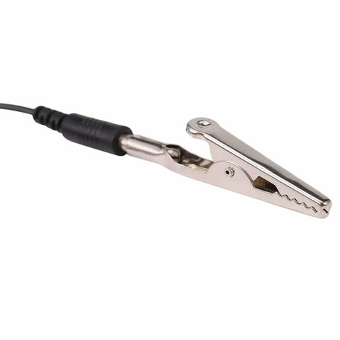 Close-up of alligator clip for Anti Static ESD Grounding Wrist Strap Adjustable Antistatic Bracelet For Electronics Assembly