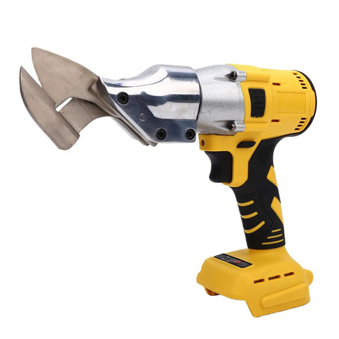 LiebeWH Cordless Metal Shears With Brushless Motor, 400Nm Torque, 360 Rotating Head, Safety Lock And LED Light, power electric scissors with metal blades.