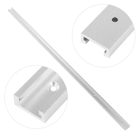 T Slot Miter Track Jig With Quick Acting Clamp, Pro Grade Aluminum Alloy, Anodized Finish, 1000mm or 1200mm Length Guide Rail