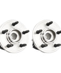 2 Pack Front Wheel Bearing And Hub Assembly Replacement For 2006 2010 Ford Explorer, 2007 2010 Explorer Sport Trac, shown front view