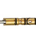 Brass Single-Handle Faucet Cartridge Replacement for Kitchen And Bath Sinks, fits 1200 series, easy install part shown