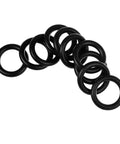 Propane Tank Gasket And O Rings Set For Soft Nose POL Fittings 10 Pieces Each Great For Leak Proof Sealing For Valves Regulators Adapters And Pipe Connectors black rubber O-rings
