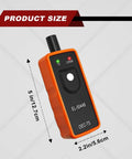 Keep Your Ride Rolling Smooth On Any Street With This Straight Up Bulletproof Tire Pressure Monitor And TPMS Reset Tool For GM Chevy Buick EL50448 Models, 5 x 2.2 inches, ABS housing.
