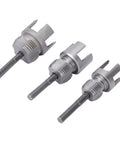 Heavy Duty 4 In 1 Water Pipe Threader Kit For Electric Drill with alloy steel precision cutter sizes for pipe threading.