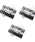 Handy Dandy Miniature Hardware Screw Set With Countersunk Round Heads And Solid Carbon Steel Build in transparent organizer for repairs.