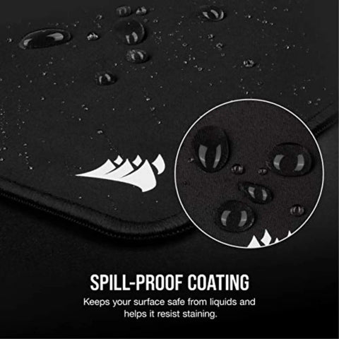 MM350 PRO Extended XL Spill Proof Cloth Gaming Mouse Pad With Massive 930mm By 400mm Surface liquid repellent close-up