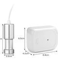 Portable Ultrasonic Jewelry Cleaner Machine For Jewelry Glasses Rings Diamonds And Silverware Compact Household Sonic Cleaning Device dimensions