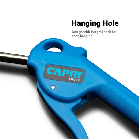 5 Inch Air Blow Gun With Rubber Tip For Quick Drying And Debris Clearing, Grippy Ergonomic Handle, Easy Lever Operation