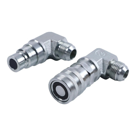 High Output Male And Female Hydraulic Coupler Kit For Bobcat Skid Steers Built Rock Solid Zero Bull Leak Flat Face Design Quick Swap Fitment For 653 753 763 853 S130 S150 S175 S185 T140 T180 Smooth Shift Guaranteed