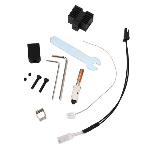 Heavy Lifter Ceramic Heating Cylinder Hotend Kit For Qidi X Plus Max Smart 3D Printers With Hardened Steel Nozzle Providing No Sweat Temperature Stability And Smooth Operator Extrusion On Demand