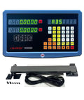 Two Axis Digital Readout Display For Milling Machines And Lathes With Glass Scale Precision, High Definition Nixie Readouts