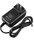 AC DC Adapter For Sewing Machines 6V Power Supply With 1.2M Cord, black with plug, coiled wire visible