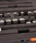 Pro Grade Universal Ball Bearing Extractor Set For Safe Easy Bearing Removal In Housings With Half Round Tips details