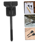 Black Spare Tire Mounting Bolt For Cars Easy Install No Tools Required Tire Fastener Secure Fit Durable Hardware in detail