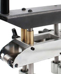 Close-up of 3 Station Verge Roller Bender for Roofing Sheet Metal Bending Tool for 0.3 to 1.0 Millimeter Steel with 0 to 90 Degrees