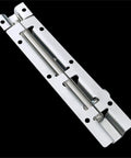 Darn Tough Stainless Steel Sliding Bolt Door Latch With Smooth Automatic Return Action adjusts easy for indoor outdoor use.