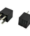 12V DC 20A 4-Pin Automotive Relay Dual Pack For Car Electrical Systems, Beefy Reliability And Fast Power Delivery, close-up view