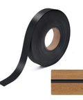 Black Slatwall Inserts Dope Wall Plate Gap Filler For Modern Room Makeover Embedded Vinyl Panels For Seamless Look 130 Feet Of Flexible Trim
