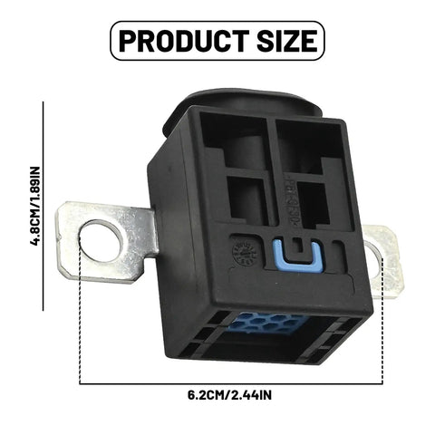 Plug And Play Crash Battery Disconnect Pyrofuse Switch Fits Mercedes Benz B C E Gle Glk Gls M Class 2005 Through 2019 Direct Swap Oem 6802944 02 compact size with mounting tab