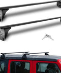 Jeep Roof Rack Cross Bars For Wrangler JL JK And Gladiator JT 2007-2026 Heavy-Duty Aluminum Lockable Rooftop Carrier 220 Lbs Capacity