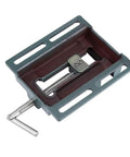 Jiawu Heavy Duty 6 Inch Drill Press Vise Cast Iron Milling Machine Tool with guiding rod and secure gripping design.