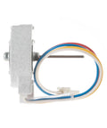 Side view of Condenser Fan Motor Replacement For GE Haier Refrigerators Quiet Cooling Fix Noisy Or Inoperable Fan Replaces WR60X10209