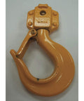 Bottom Hook For 3 Ton Lever Hoist With Safety Latch, L5LB Series, 6,000 Lb Capacity, Steel Alloy Hook, 5 Inch Width, front view