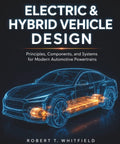Electric And Hybrid Vehicle Design Straight Shooter Guide to Modern Powertrains Battery Systems, showing a futuristic car design.
