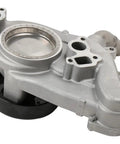 Genuine Parts Engine Water Pump 12703898 Replacement for GM Vehicles, Leak Resistant, close-up view showing stainless steel spring.