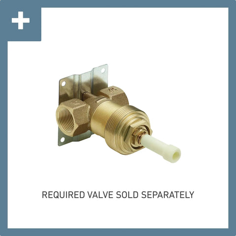 Belfield Volume Control Valve Trim Kit Polished Nickel Finish Three Quarter Inch Valve Inlet Requires S3600 Valve MPACT Compatible