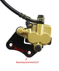Hydraulic Front Brake Caliper Assembly For 50cc 70cc 90cc 110cc 125cc Pit Bikes Off Road Dirt Bikes With Seven Eighths Inch Handlebars
