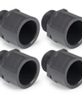 4 Pack 1 Inch PVC Pipe Fittings Male Adapters Schedule 80 Socket to NPT Connectors for 836 Series heavy duty corrosion resistant