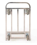 Folded Heavy Duty Platform Cart With Steel Flatbed Dolly, 880 Lb Capacity, Foldable Hand Truck For Moving Heavy Gear And Large Items