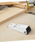 Heavy Duty Bottom Support Rollers For Sagging Barn Doors Knock Out Whining With Whisper Quiet Sliding Casters Dual Mount Upgrade Kit on wood surface.
