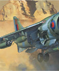Sea Harrier Gr Mk 3 1:72 Scale Model Kit Box with Aircraft Illustration, Decals Included for Aviation Buffs