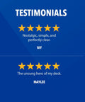 Five-star testimonials for Crystal Clear Acrylic Ruler 6 Inch Beveled Edge With Easy To Read Markings from Ivy and Maylee.