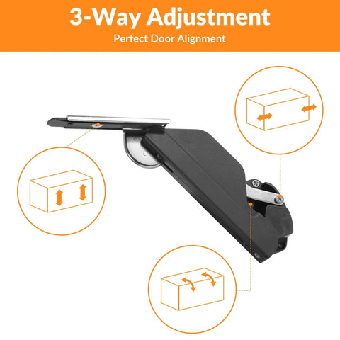 Overhead Cabinet Lid Support Hinges With Soft Close Adjustable Seven Level Strength 110 Degree Opening 20 Lbs Lift Support Zinc Alloy