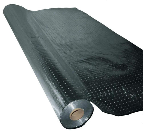Premium Radiant Barrier Insulation Foil Roll Covers 1000 Square Feet Four Feet Wide quick install perforated material on a roll.