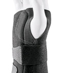 Breathable Compression Wrist Brace With Three Adjustable Straps For All Day Comfort And Moderate Support Keeps Fingers Free, black
