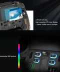 Open Source RC Transmitter With 2.4 Inch IPS Screen, Gyro Stabilized 2.4GHz Radio, retractable antenna, 4 RGB buttons