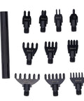 8 Piece Leather Stitch Punch Chisel Set With Interchangeable Claw Heads 4 5 6mm High Carbon Steel Precise Spacing